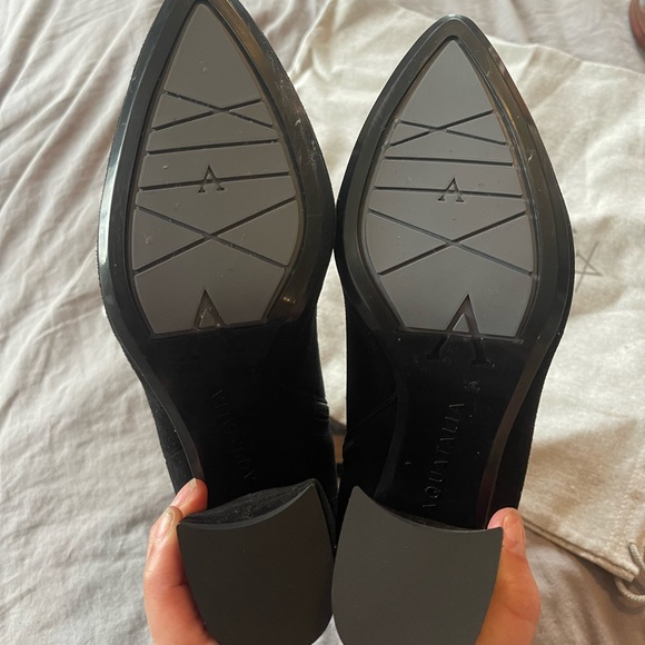 Aquatalia Black Suede Booties sz. 8 - Picture 6 of 6